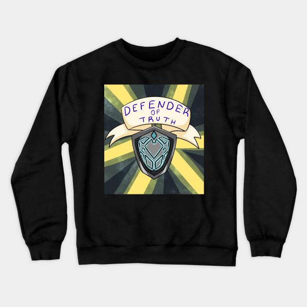 Defender of Truth Crewneck Sweatshirt by Dream's Chaotic Store